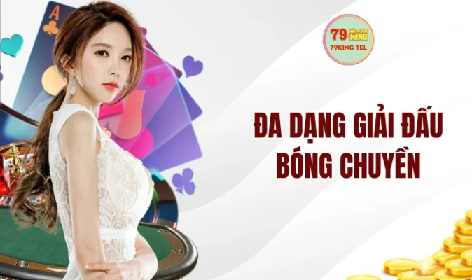 Đa dạng giải đấu bóng chuyền